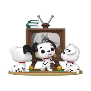 Funko Pop! 101 dálmatas Rolly, Patch & Lucky with TV