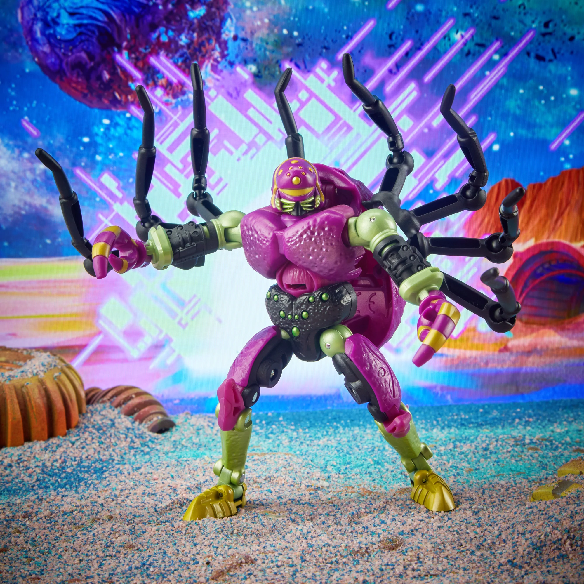 Transformers Generations Legacy Deluxe Predacon Tarantulas - Imagen 7