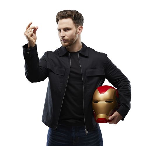 Marvel Legends Series Iron Man Premium Electronic Helmet - Imagen 10