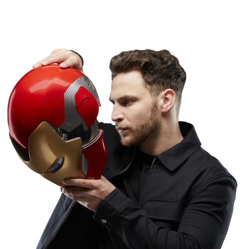 Marvel Legends Series Iron Man Premium Electronic Helmet - Imagen 11