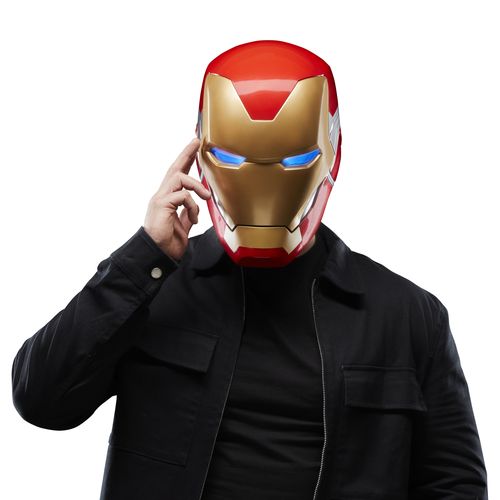 Marvel Legends Series Iron Man Premium Electronic Helmet - Imagen 6