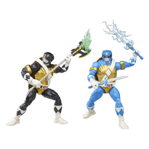Power Rangers X Teenage Mutant Ninja Turtles Lightning Collection Morphed Donatello and Morphed Leonardo - Imagen 2