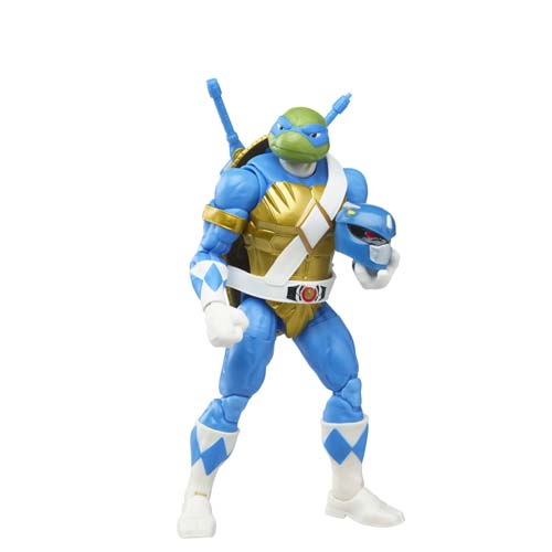 Power Rangers X Teenage Mutant Ninja Turtles Lightning Collection Morphed Donatello and Morphed Leonardo - Imagen 4