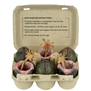 Aliens 40th Anniversary Alien Eggs 6 Accessory Pack