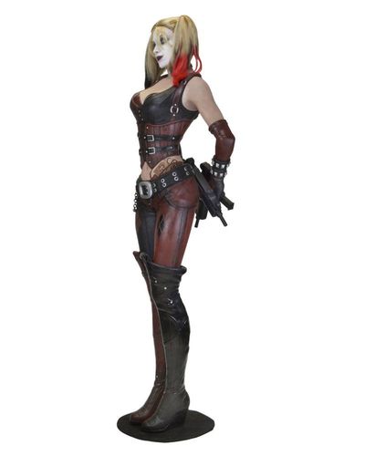 Batman Arkham City Estatua tamaño real Harley Quinn (goma espuma/látex) 180 cm - Imagen 4