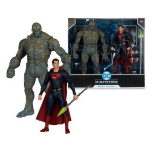 Batman vs Superman: El amanecer de la justicia DC Multiverse Pack de 2 Figuras Mega Doomsday & Superman