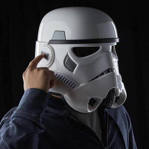 Star Wars The Black Series Imperial Stormtrooper Premium Electronic Helmet - Imagen 2