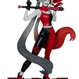 DC Direct Harley Quinn: Red, White & Black Estatua 1/10 Harley Quinn by Alex Garner 21 cm
