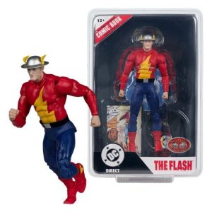 DC Direct Page Punchers Figura The Flash Jay Garrick (The Flash #123) (Red Platinum Edition) 18 cm