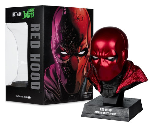DC Direct Réplica 1/3 Red Hood Cowl (Batman: Three Jokers) 18 cm