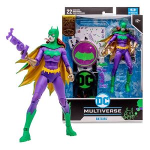 DC Multiverse Figura Batgirl Jokerized (Three Jokers) (Gold Label) 18 cm