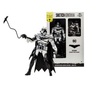 DC Multiverse Figura Sketch Edition Batman (Batman: White Knight) (Gold Label) 18 cm