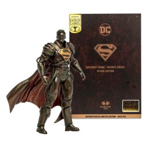 DC Multiverse Figura Superboy Prime (Patina) (Gold Label) 18 cm
