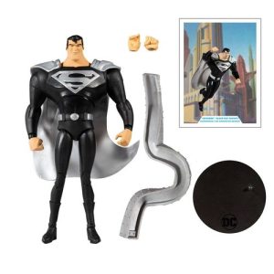 DC Multiverse Figura Superman Black Suit Variant (Superman: The Animated Series)