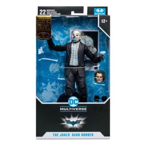 DC Multiverse Figura The Joker (The Dark Knight) (Bank Robber Variant) (Gold Label) 18 cm