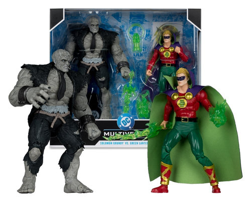 DC Multiverse Figuras de Acción Pack de 2 Solomon Grundy vs Green Lantern 18 cm