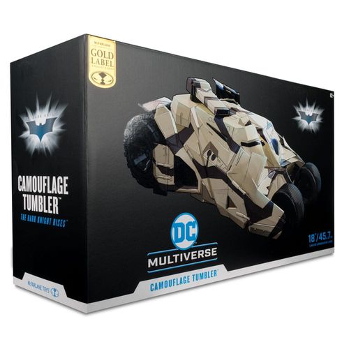 DC Multiverse Vehículo Tumbler Camouflage (The Dark Knight Rises) (Gold Label) 45 cm - Imagen 12
