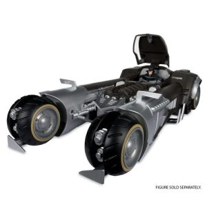 DC Multiverse Vehículo White Knight Batmobile (Gold Label) 18 cm
