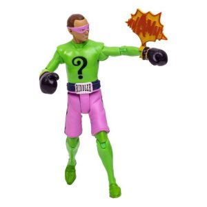 DC Retro Figura Batman 66 The Riddler in Boxing Gloves 15 cm