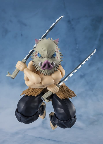 Demon Slayer: Kimetsu no Yaiba Figura S.H. Figuarts Inosuke Hashibira 14 cm - Imagen 5