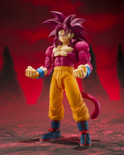Dragon Ball Figura S.H. Figuarts Super Saiyan 4 Son Goku -Daima- 15 cm