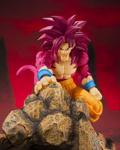 Dragon Ball Figura S.H. Figuarts Super Saiyan 4 Son Goku -Daima- 15 cm - Imagen 7