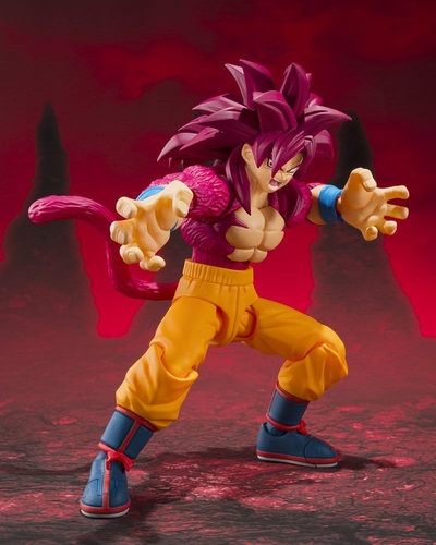 Dragon Ball Figura S.H. Figuarts Super Saiyan 4 Son Goku -Daima- 15 cm - Imagen 6