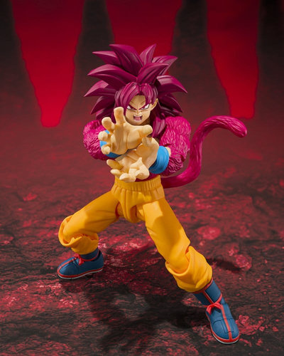 Dragon Ball Figura S.H. Figuarts Super Saiyan 4 Son Goku -Daima- 15 cm - Imagen 4