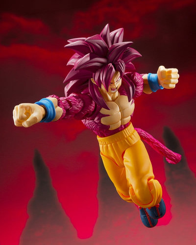 Dragon Ball Figura S.H. Figuarts Super Saiyan 4 Son Goku -Daima- 15 cm - Imagen 3