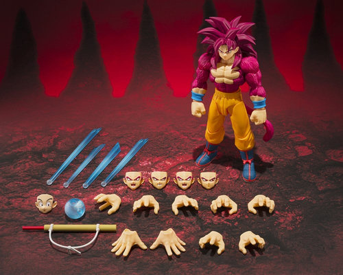 Dragon Ball Figura S.H. Figuarts Super Saiyan 4 Son Goku -Daima- 15 cm - Imagen 2