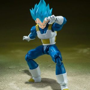 Dragon Ball Super Figura S.H. Figuarts Super Saiyan God Super Saiyan Vegeta -Unwavering Saiyan Pride- 14 cm
