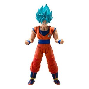 Dragon Ball Super Figura SH-Figuarts Super Saiyan God Super Son Goku (Blue power transcending Limits) 15 cm