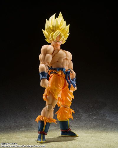 Dragon Ball Z Figura S.H. Figuarts Super Saiyan Son Goku Legendary Super Saiyan 14 cm - Imagen 5