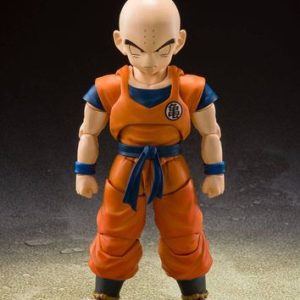 Dragon Ball Z Figura SH-Figuarts Krillin-Earth's Strongest Man (nueva edición) 17 cm