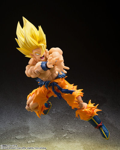 Dragon Ball Z Figura S.H. Figuarts Super Saiyan Son Goku Legendary Super Saiyan 14 cm - Imagen 7