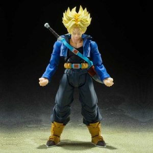 Dragon Ball Z Figura SH-Figuarts Super Saiyan Trunks The Boy from the Future (nueva edición) 14 cm