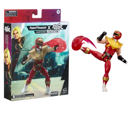 Power Rangers X Street Fighter Lightning Collection Morphed Ken Soaring Falcon