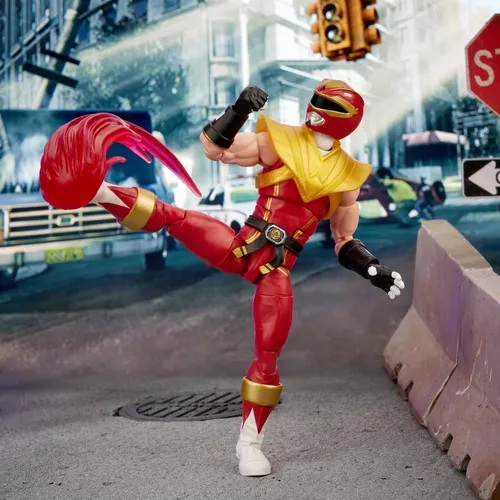 Power Rangers X Street Fighter Lightning Collection Morphed Ken Soaring Falcon - Imagen 6