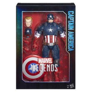 Figura Capitán América Marvel Legends 30 cm