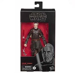 Figura Conde Dooku Black Series Star Wars 15 cm