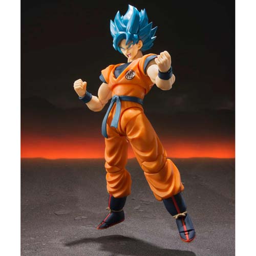 Figura Goku Super Saiyan God SH Figuarts Dragon Ball Super 14 cm - Imagen 2