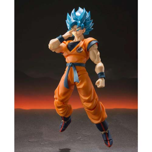 Figura Goku Super Saiyan God SH Figuarts Dragon Ball Super 14 cm - Imagen 4