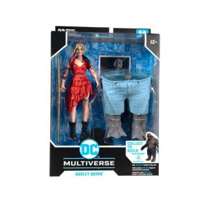 Escuadrón Suicida Figura Build A Harley Quinn 18 cm DC Comics McFarlane Toys