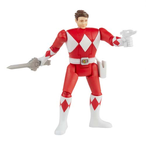 Power Rangers Retro-Morphin Red Ranger Jason Fliphead - Imagen 3