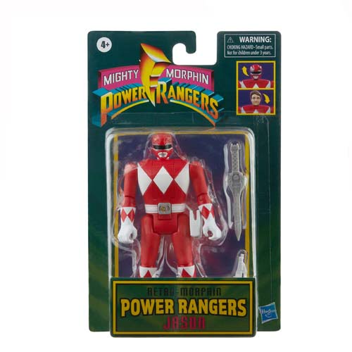 Power Rangers Retro-Morphin Red Ranger Jason Fliphead