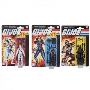 Gi Joe Figuras Pack de 3 Figuras Retro Collection Wave 1 Hasbro