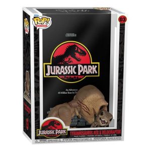 Funko Pop! Jurassic Park Tyrannosaurus Rex & Velociraptor