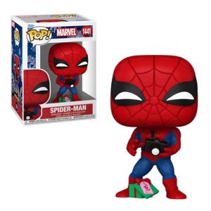 Funko Pop! Holiday Spiderman with Open Gift