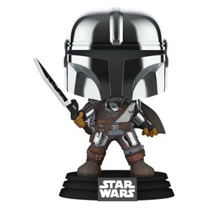 Funko Pop! Star Wars The Mandalorian with Dark Saber