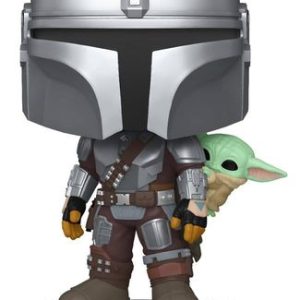 Funko Pop! The Mandalorian and Grogu The Mandalorian with Grogu